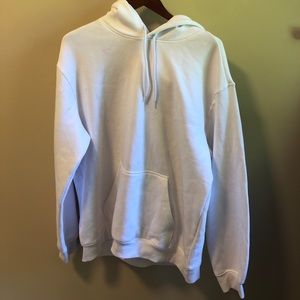 Men’s White hoodie